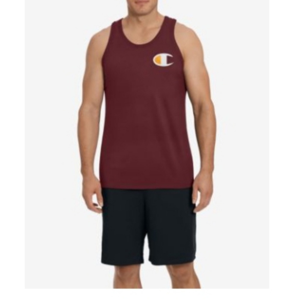 Champion Ringer Tank- Burgandy
